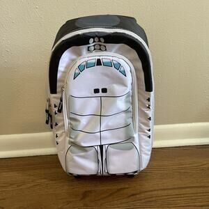 NASA Space Shuttle Rolling Bag Luggage Buzz Aldrin For Kids Carry-On